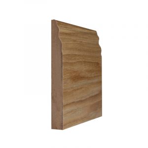 140mm MDF Veneered Mouldings Oak Moulded Skirting Skirting & Architrave
