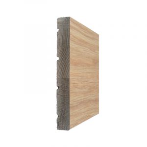 144mm Oak Engineered Contemporary Skirting Skirting & Architrave