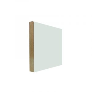 144mm White Primed Contemporary Skirting Skirting & Architrave