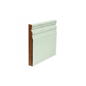 144mm White Primed Moulded Skirting Skirting & Architrave