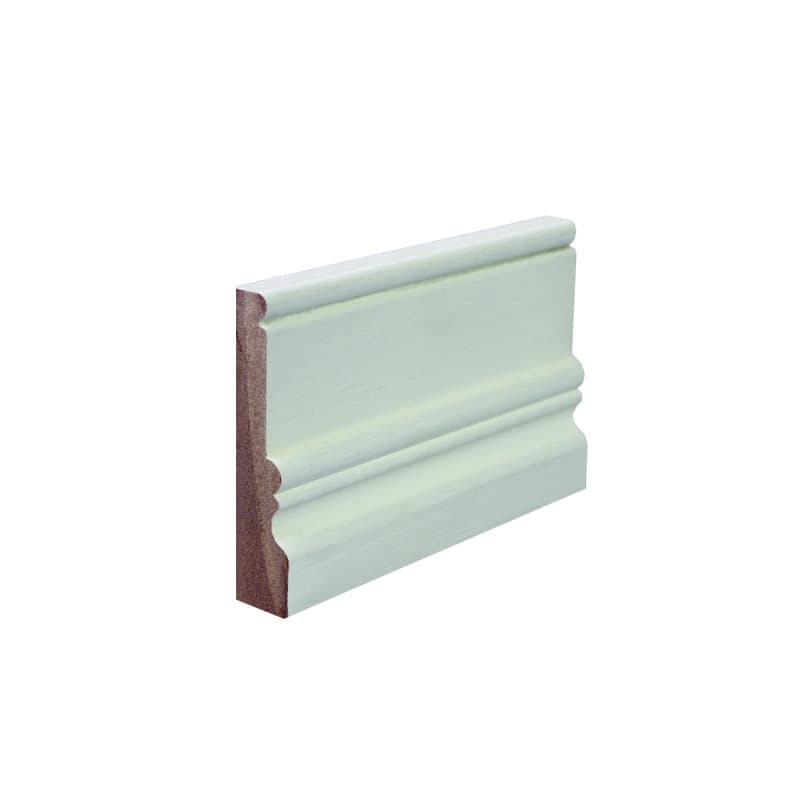 94mm White Primed Grange Architrave Skirting & Architrave