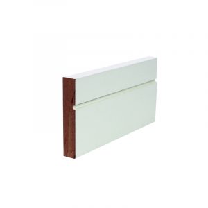 94mm White Primed Shaker Architrave Skirting & Architrave
