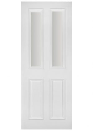 42mm Avoca Bolection 4 Panel Raised Unglazed White Primed
