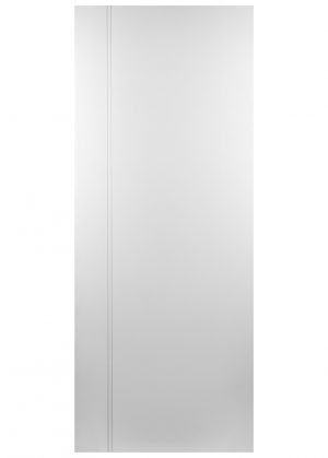44mm Idaho White 2 Vertical Lines White Primed Design