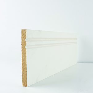 144mm White Primed Double Shaker Skirting Skirting & Architrave