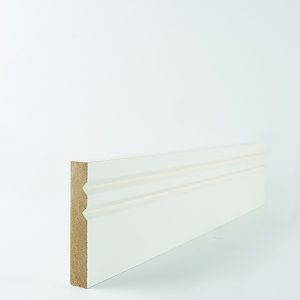 94mm White Primed Double Shaker Architrave Skirting & Architrave