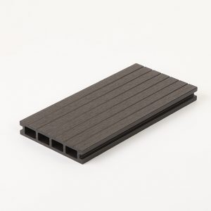 135mm x 25mm x 3600mm PORTLAND MONTANA HOLLOW DECK BOARD CHARCOAL COMPOSITE DECKING