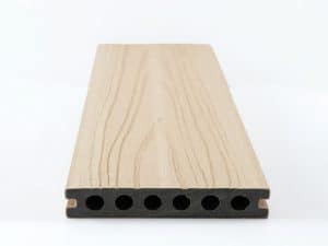 138mm x 23mm x 3600mm ULTRASHIELD NATURALE HOLLOW DECK BOARD CEDAR COMPOSITE DECKING