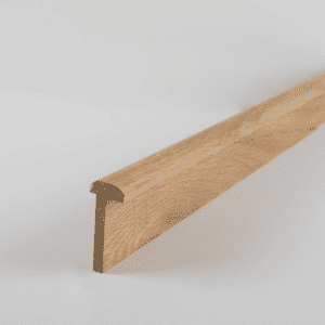 22 x 55mm Solid Oak T-Lipping Skirting & Architrave