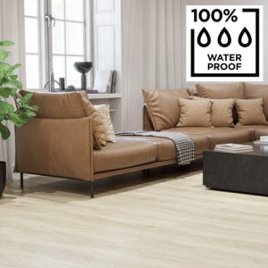 COREPEL - XL Wood Crystal Oak White Waterproof Flooring