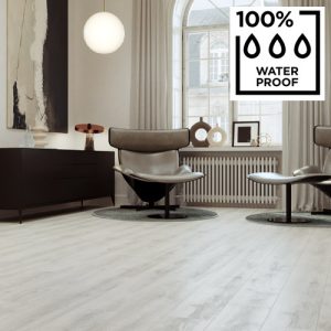 COREPEL - Wood Classic Albit Oak White Waterproof Flooring