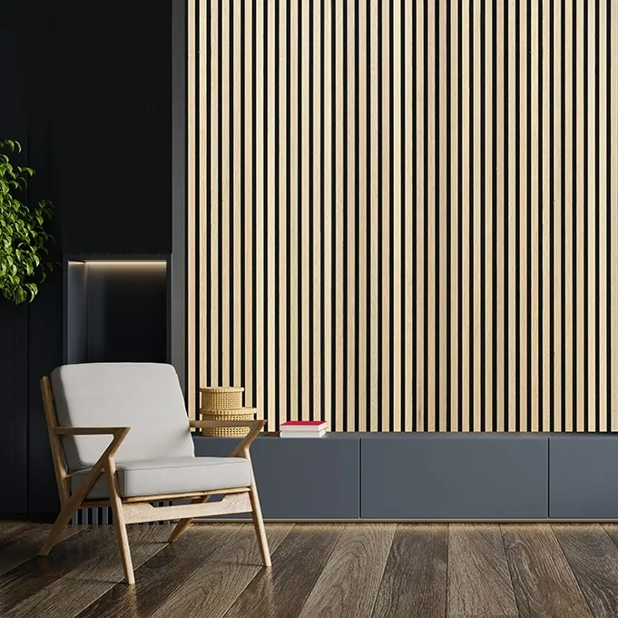 Ash Acoustic Panel 22 x 605 x 2440 mm