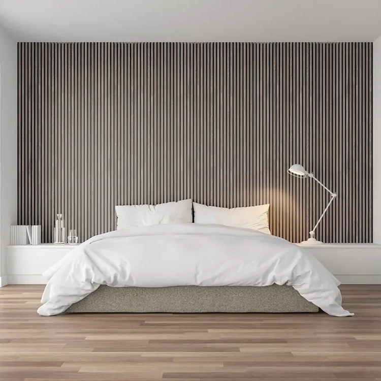 Grey Oak Acoustic Panel 22 x 605 x 2440 mm