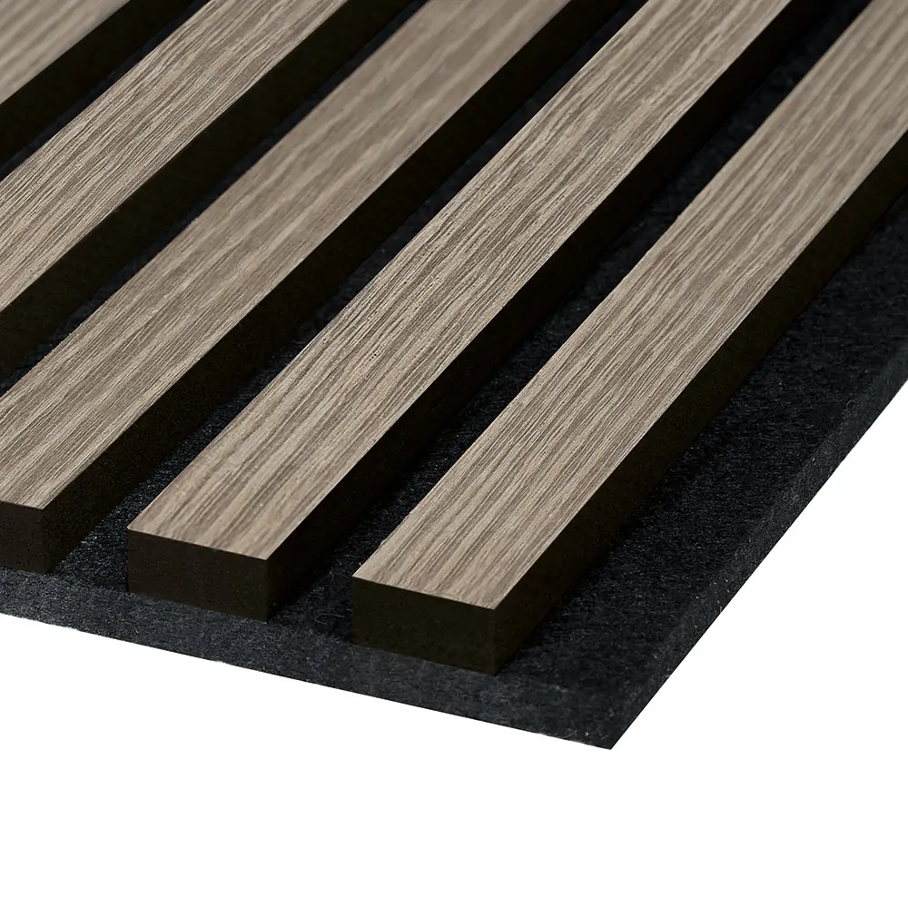 Grey Oak Acoustic Panel 22 x 605 x 2440 mm - Image 3