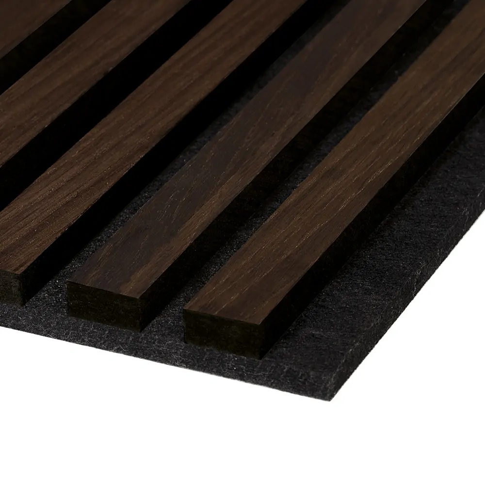 Smoked Oak Acoustic Panel 22 x 605 x 2440 mm - Image 2